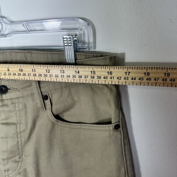 LEVI’S 511 Men’s Skinny Fit Jeans 36x32 Khaki Stretch Cotton Pants Casual Beige - Picture 4 of 11